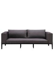 Aruba Deluxe 2-Seater Aluminium Sofa W/Cushion Generic (220 x 100 x 72 cm)