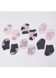 Juniors Printed Socks - Set of 6