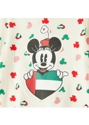 Disney UAE National Day Print T-shirt with Long Sleeves