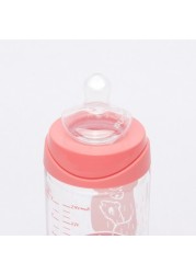 Suavinex Printed Feeding Bottle - 240 ml