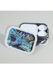 Yubo Sharks Printed Lunch Box