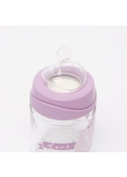 Suavinex Printed Feeding Bottle - 120 ml