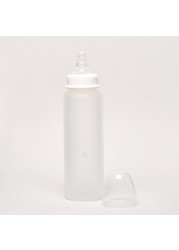 Giggles Printed Glass Feeding Bottle - 240 ml