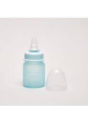 Giggles Glass Feeding Bottle with Silicone Sleeve - 50 ml