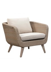 1 Seater Aarhus Wicker Sofa Generic, VTB-463005/1S (2 Pc.)