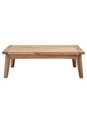 Maine Acacia Wooden Coffee Table Generic (100 x 100 x 32 cm)