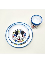 Mickey Mouse 3-Piece Dinner Set