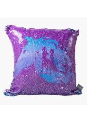 Disney Frozen Sequin Embellished Cushion