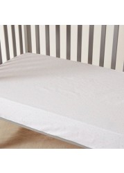 Juniors 2-Piece Crib Fitted Sheet Set - 130x70x20 cms