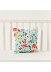 Juniors Dinosaur Printed Cushion