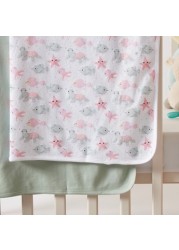 Juniors 2-Piece Assorted Receiving Blanket Set - 70x70 cms