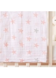 aden + anais Star Printed Muslin Swaddle Cloth