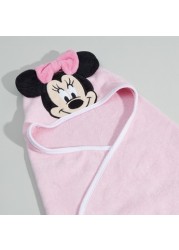 Minnie Mouse Cotton Bath Swaddle - 61x92 cms