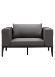 Aruba Deluxe Aluminium Armchair W/Cushion Generic (130 x 100 x 72 cm)