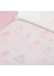 Disney Princess Fitted Sheet and Pillowcase Set