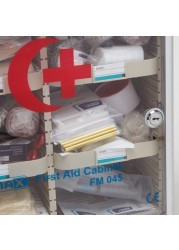 Max First Aid Cabinet FM045 with Contents