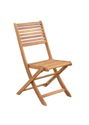 Kingston Acacia Wood Folding Chair Generic (61.5 x 47 x 90 cm, 2 Pc.)