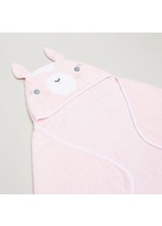 Juniors 3D Llama Hooded Towel - 68x94 cms