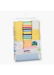 Juniors Printed Washcloth - Set of 6