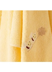 Juniors Bee Embroidered Bath Towel - 120x60 cms