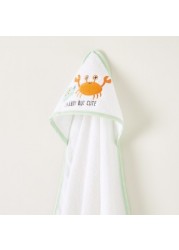 Juniors 6-Piece Hooded Crab Towel and Washcloth Set