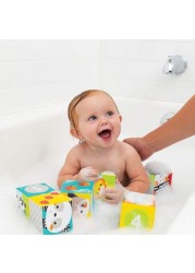 Infantino Colors and Numbers Bath Blocks Set