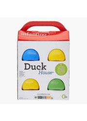 Infantino Duck House Bath Toys - Set of 4