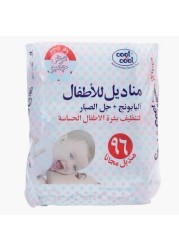 Cool & Cool Baby Wipes - Set of 4 (288 Wipes)