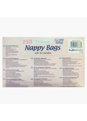 4 My Baby Fragranced Nappy Bags with Tie Handles - 250 Pieces