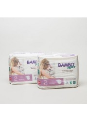 Bamboo Nature 60-Piece Size 2 Diapers 3-6 Kgs