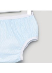 Juniors Printed Trainer Briefs - 18 months