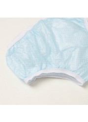 Juniors Dot Print Trainer Panty with Elasticised Waistband