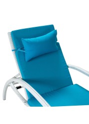 Rattan Sun Lounger W/Cushions SG Furniture (70 x 190 x 95 cm)