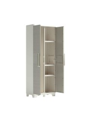 Keter Multipurpose Wood Grain Cabinet