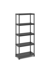 5-Tier Polypropylene Shelf (40 x 80 x 182 cm)