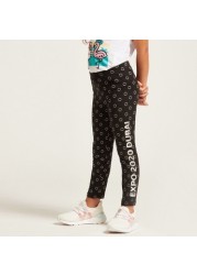 Expo 2020 Print Leggings with Elasticated Waistband