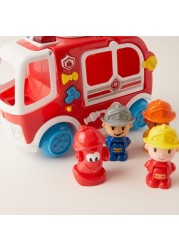 Juniors Musical Vehicles Fire Brigade Playset