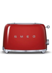 SMEG 2-Slice Retro Toaster, TSF01RDUK (950 W)