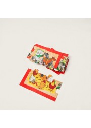 Juniors Number Wooden Floor Puzzle Set