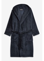 Super Soft Hooded Dressing Gown