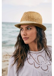 Weave Trilby Hat