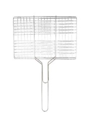 Generic BBQ Mesh Grill Silver 0.6x13.3x8.4inch