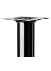 Hettich Steel Furniture Leg (Black, 30 x 300 mm)