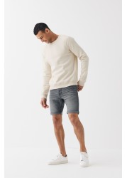 Denim Shorts Slim Fit