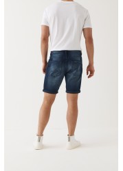 Denim Shorts Slim Fit