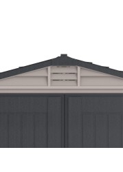 Cosmoplast StoreMate Plus Vinyl Garden Shed (182.88 x 182.88 cm)