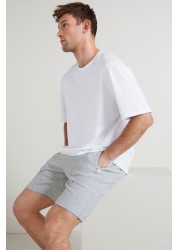 Pleated Jersey Shorts