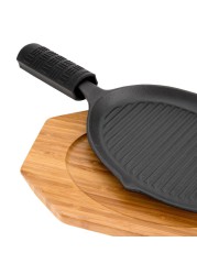 Broil King Fajita Pan Set (36 x 18 x 2 cm, Black)