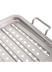 Broil King Grill Topper (27 x 38 x 2 cm, Silver)