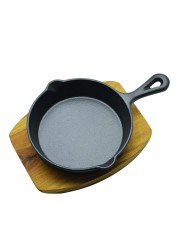 Raj Mini Round Single Handle Sizzler Tray (13.5 cm)